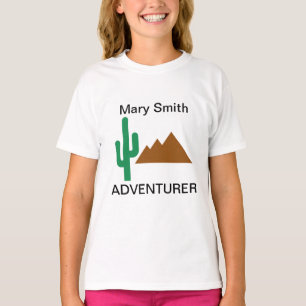Camiseta Cactus del desierto y la montaña