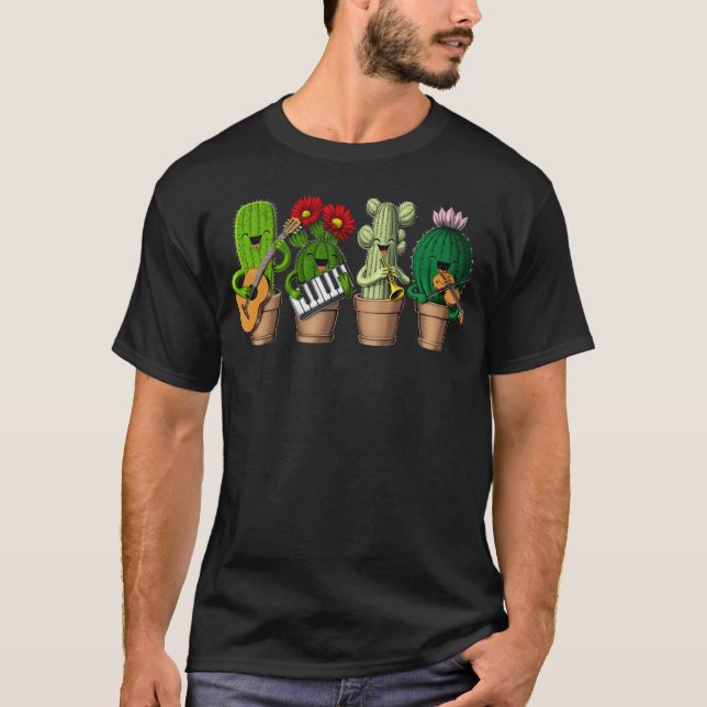 Camiseta Cactus divertida (Anverso)