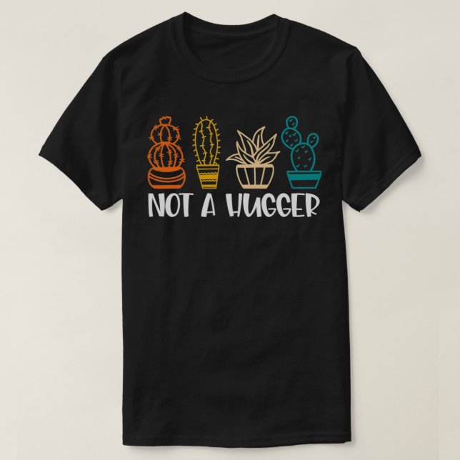 Camiseta Cactus divertidos de época, no sarcásticas de muje (Diseño del anverso)