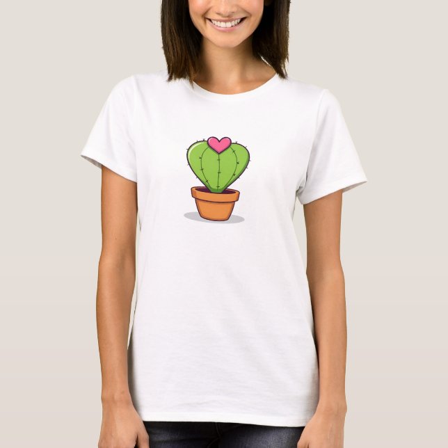 Camiseta Cactus El día de San Valentín Cactus Cactus T-Shir (Anverso)