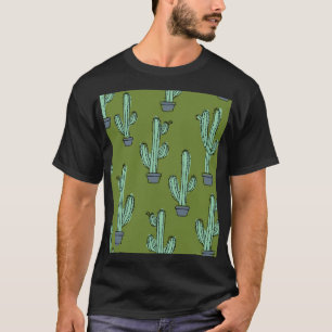 Camiseta Cactus en el Ilustracion Pot