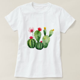 Camiseta Cactus en flor