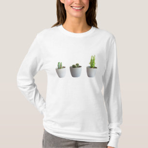 Camiseta Cactus en macetas