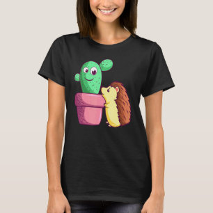 Camiseta Cactus Erizo Amor Jardinero Cactus Jardín Suculent