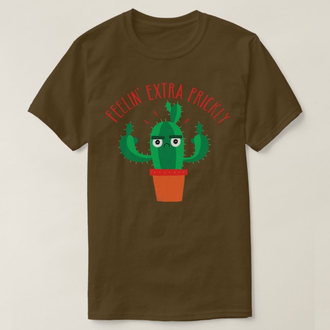Camiseta Cactus Extra Pricky (Diseño del anverso)