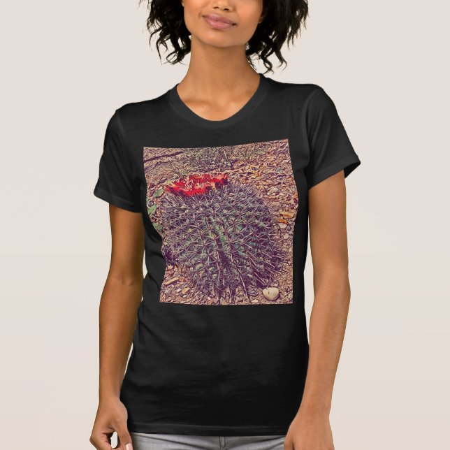 Camiseta Cactus Florido 🌵  (Anverso)