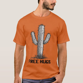 Camiseta Cactus Free Hugs