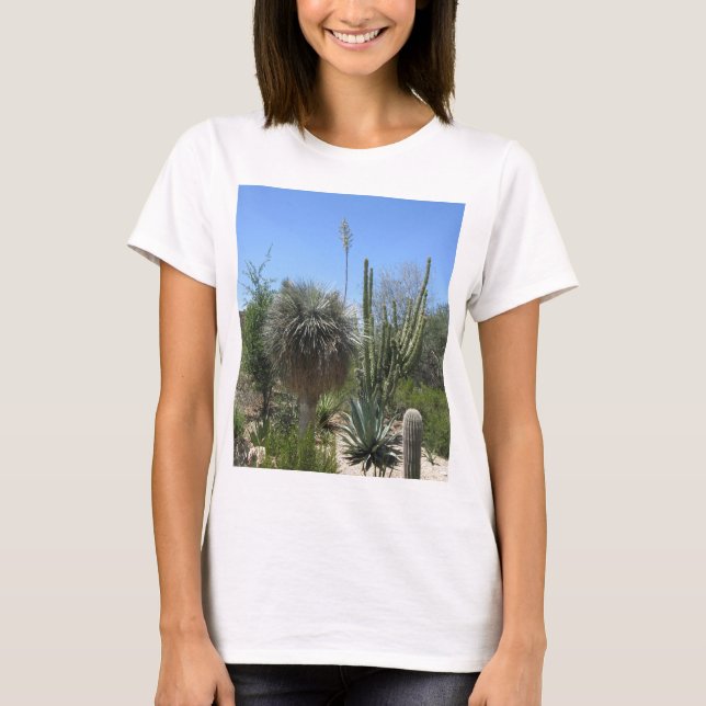 Camiseta Cactus Garden (Anverso)