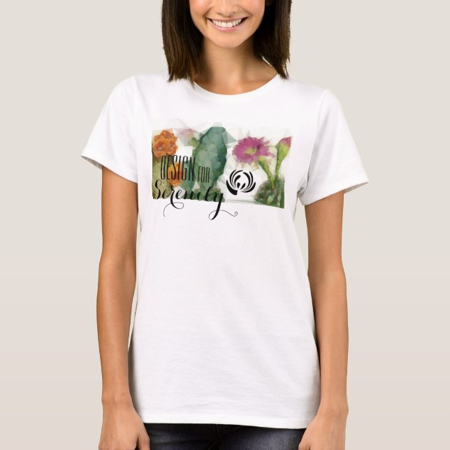 Camiseta Cactus geométrica Blossom Mujeres Tanque muscular (Anverso)