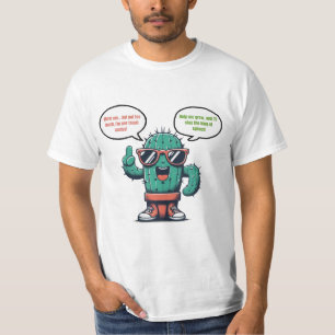 Camiseta Cactus Guay El Rey de los Spikes con el estilo de