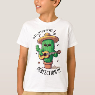 Camiseta Cactus Guitarist T-Shirt   Recorriendo a Perf