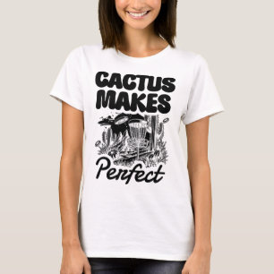 Camiseta Cactus hace una aventura perfecta de Disc Golf
