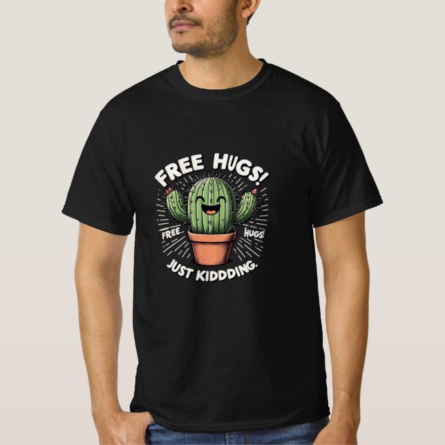 Camiseta Cactus Hugs (Anverso)