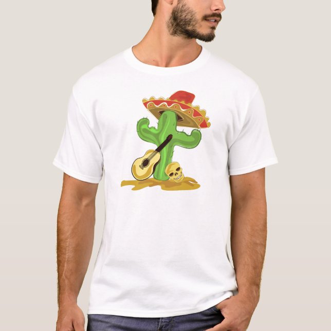 Camiseta Cactus mexicano (Anverso)
