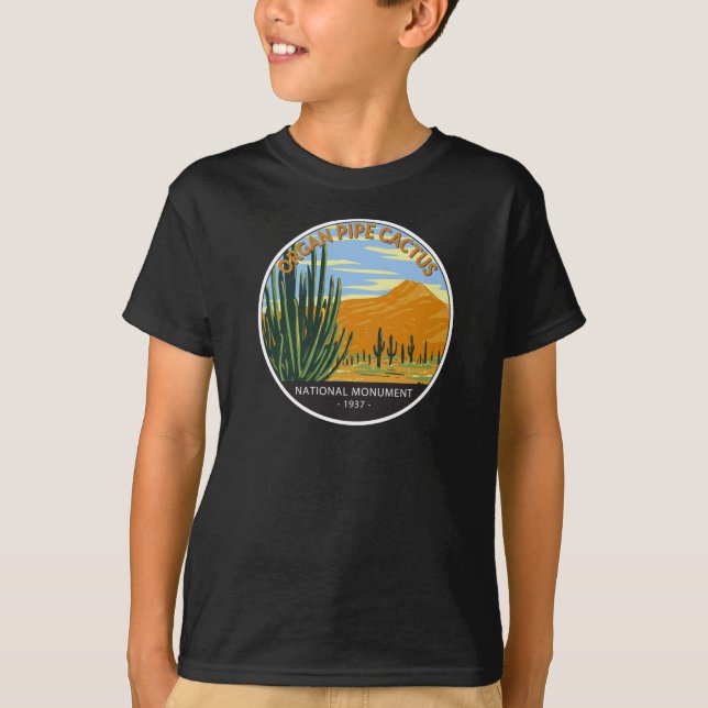 Camiseta Cactus Monumento Nacional Arizona T-Shir (Anverso)