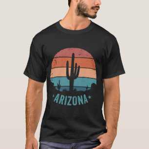 Camiseta Cactus Saguaro del Desierto de Arizona Atardecer R