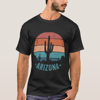 Camiseta Cactus Saguaro del Desierto de Arizona Atardecer R