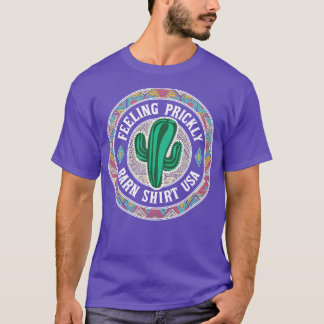 Camiseta Cactus Sintiéndose Pintoresca En Estados Unidos