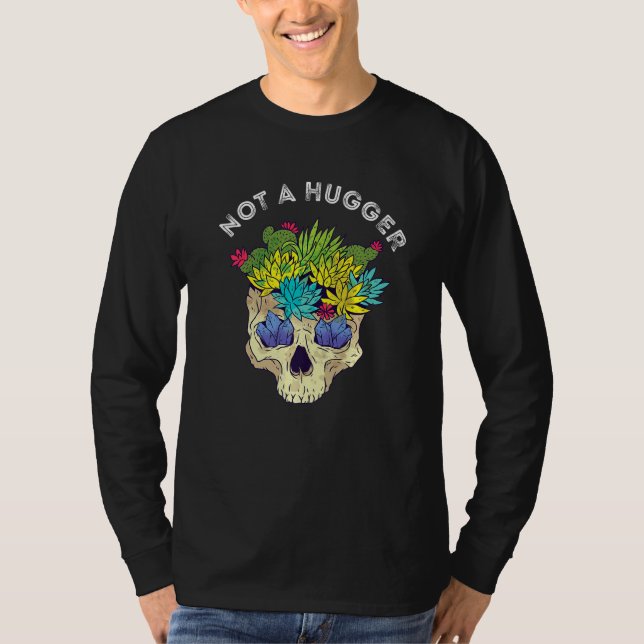 Camiseta Cactus Skull No Es Una Gardenina Cacti Suculenta (Anverso)