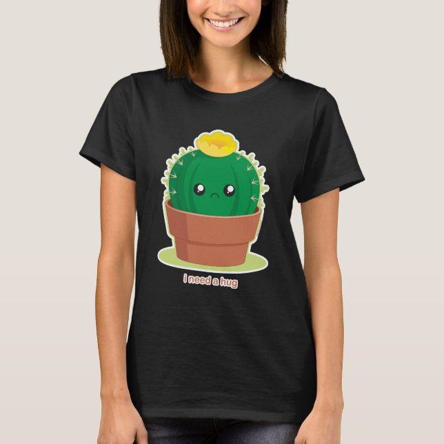 Camiseta Cactus solo (Anverso)