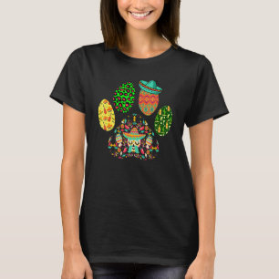 Camiseta Cactus Sombrero De Perro Mexicano