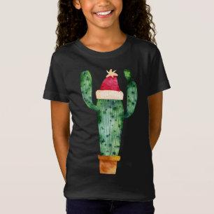 Camiseta Cactus Succulum con Navidades Gorras