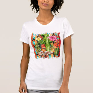Camiseta Cactus T-shirt, Cactus sublimation diseños T-shirt