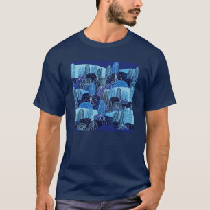 Camiseta Cactus T-Shirt del suroeste oscuro