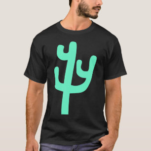 Camiseta Cactus - Turquesa