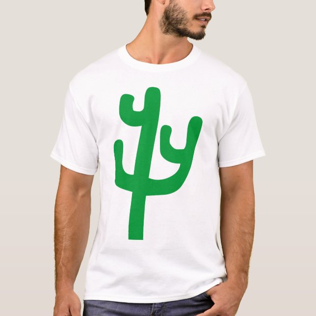 Camiseta Cactus - Verde (Anverso)