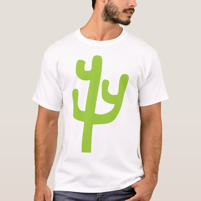 Camiseta Cactus - Verde Marciano (Anverso)