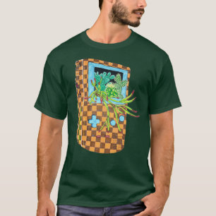 Camiseta Cactus Video Game Terrarium