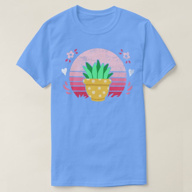 Camiseta Cactus Vintage (Diseño del anverso)
