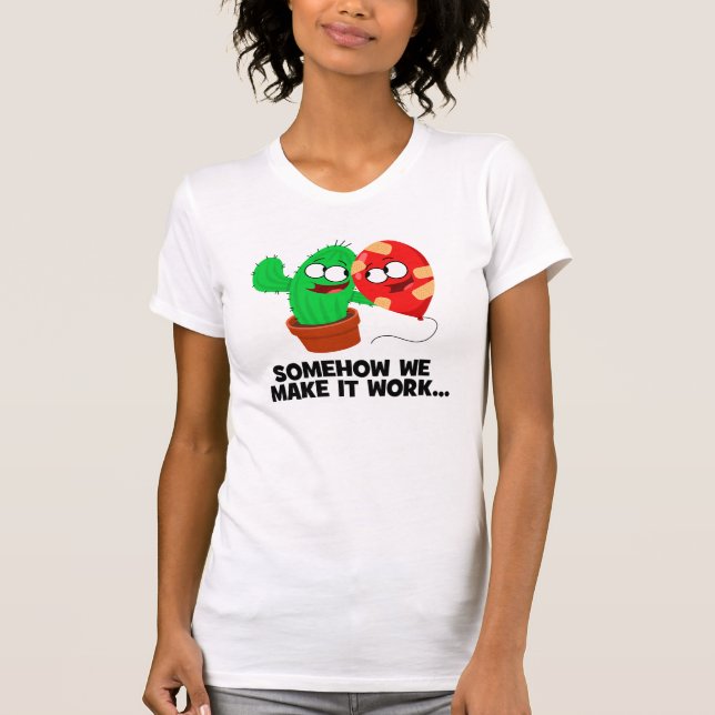 Camiseta Cactus y globo (Anverso)
