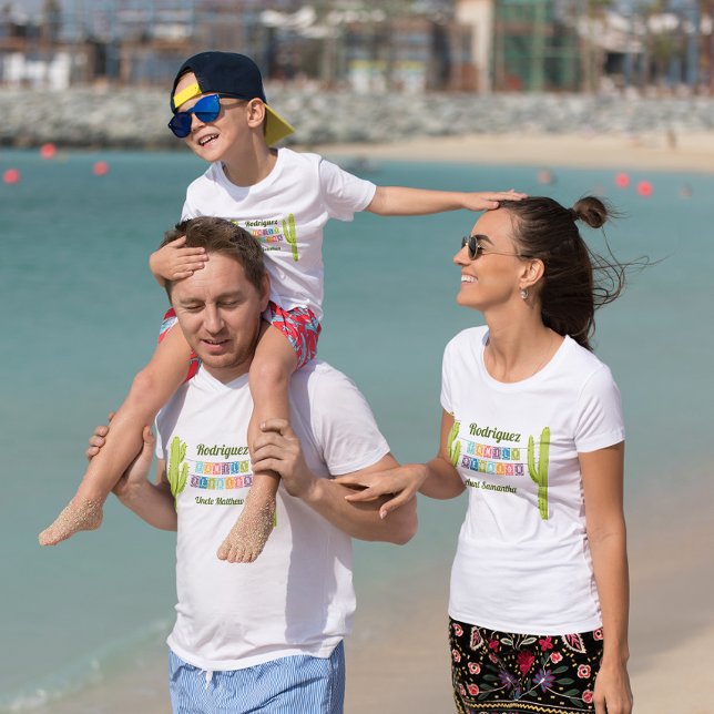 Camiseta Cactus y Papel Picado Garland Texas (Subido por el creador)