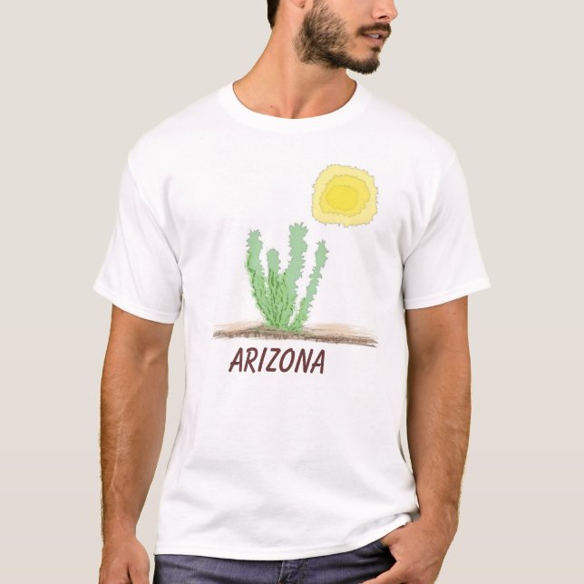 Camiseta Cactus y Sun (Anverso)