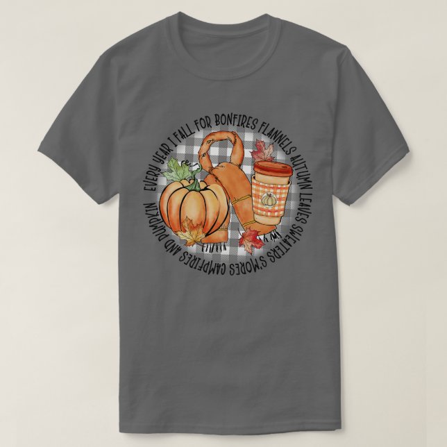 Camiseta Cada Año Cao Por Los Flandes De Los Incendios En E (Diseño del anverso)