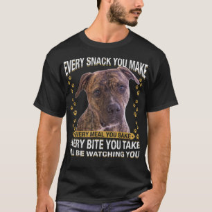 Camiseta Cada aperitivo que haces graciosa toro norteameric
