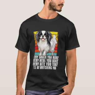 Camiseta Cada bocadillo que haces divertido perro dueño de