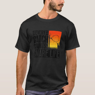 Camiseta Cada Captura Cuenta Engañar la Vida - Alambre para