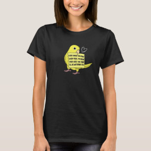 Camiseta Cada comida o parroquia amarilla o mordida