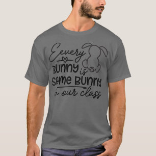 Camiseta Cada Conejo Es Un Conejo En Nuestro Día De Pascua