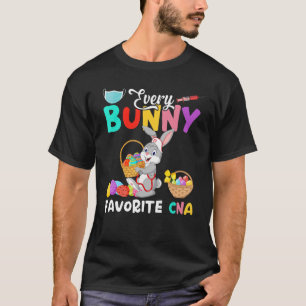 Camiseta Cada conejo favorito Cna Cute Rabbit Huevos Enferm
