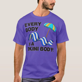 Camiseta Cada Cuerpo Es Un Autoamor Corporal Bikini1