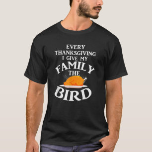 Camiseta Cada Día De Acción De Gracias Le Doy A Mi Familia