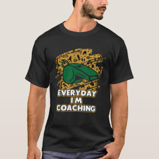 Camiseta Cada Día El Entrenador De Aprendizaje Im Humor Men