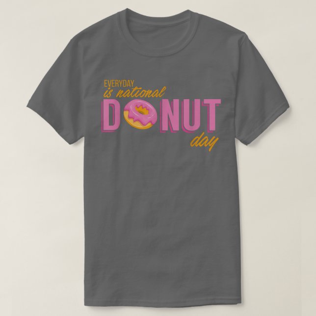 Camiseta Cada día es el Día Nacional del Donante T  (Diseño del anverso)