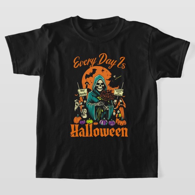 Camiseta Cada día es Halloween (Distribución)