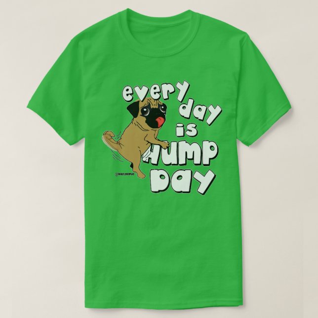 Camiseta Cada día es un día de joroba (Diseño del anverso)