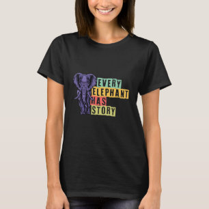Camiseta Cada elefante tiene un elefante histórico
